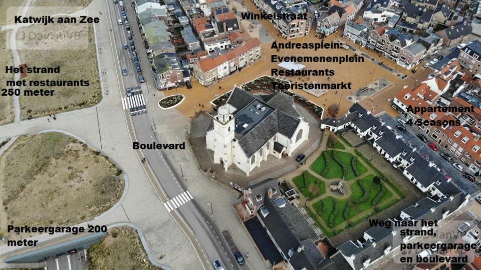 Appartement 4 Seasons Katwijk Aan Zee Bagian luar foto